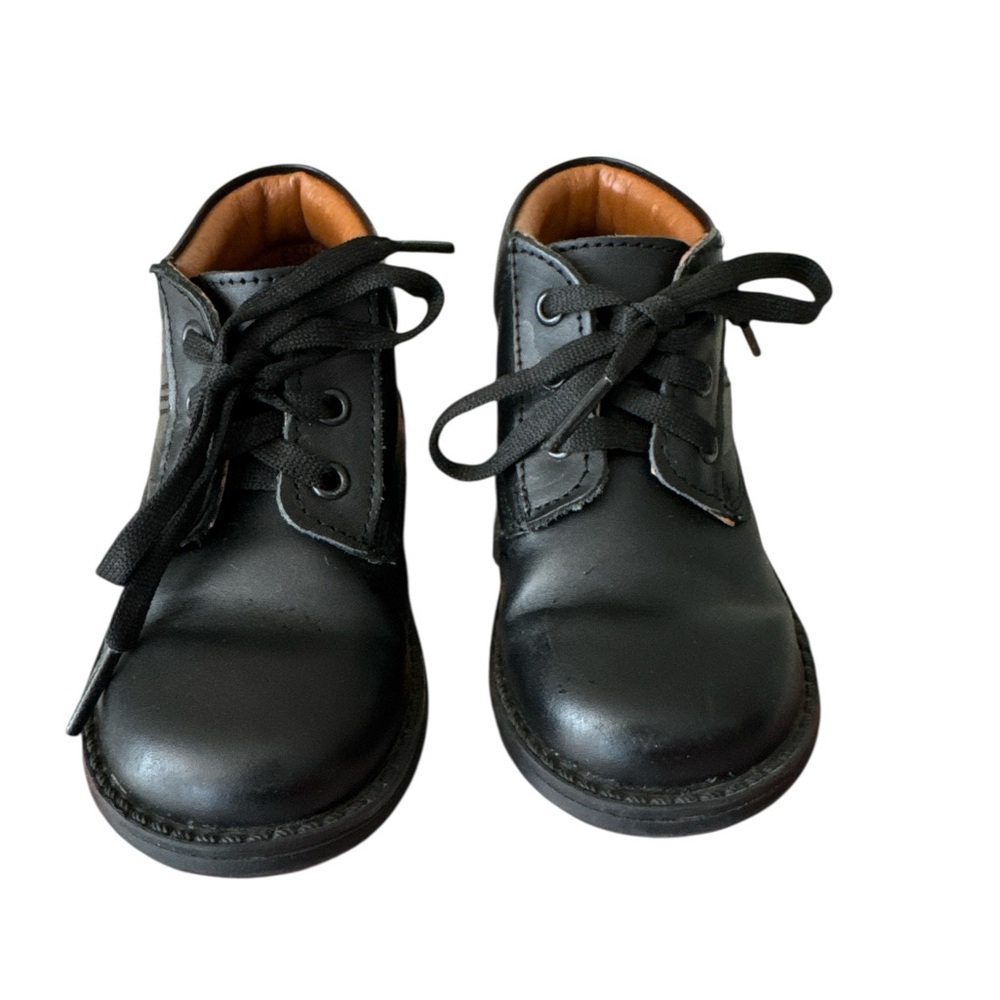 Dogi Kids Leather Boots – Black – Size 23 US Toddler 7